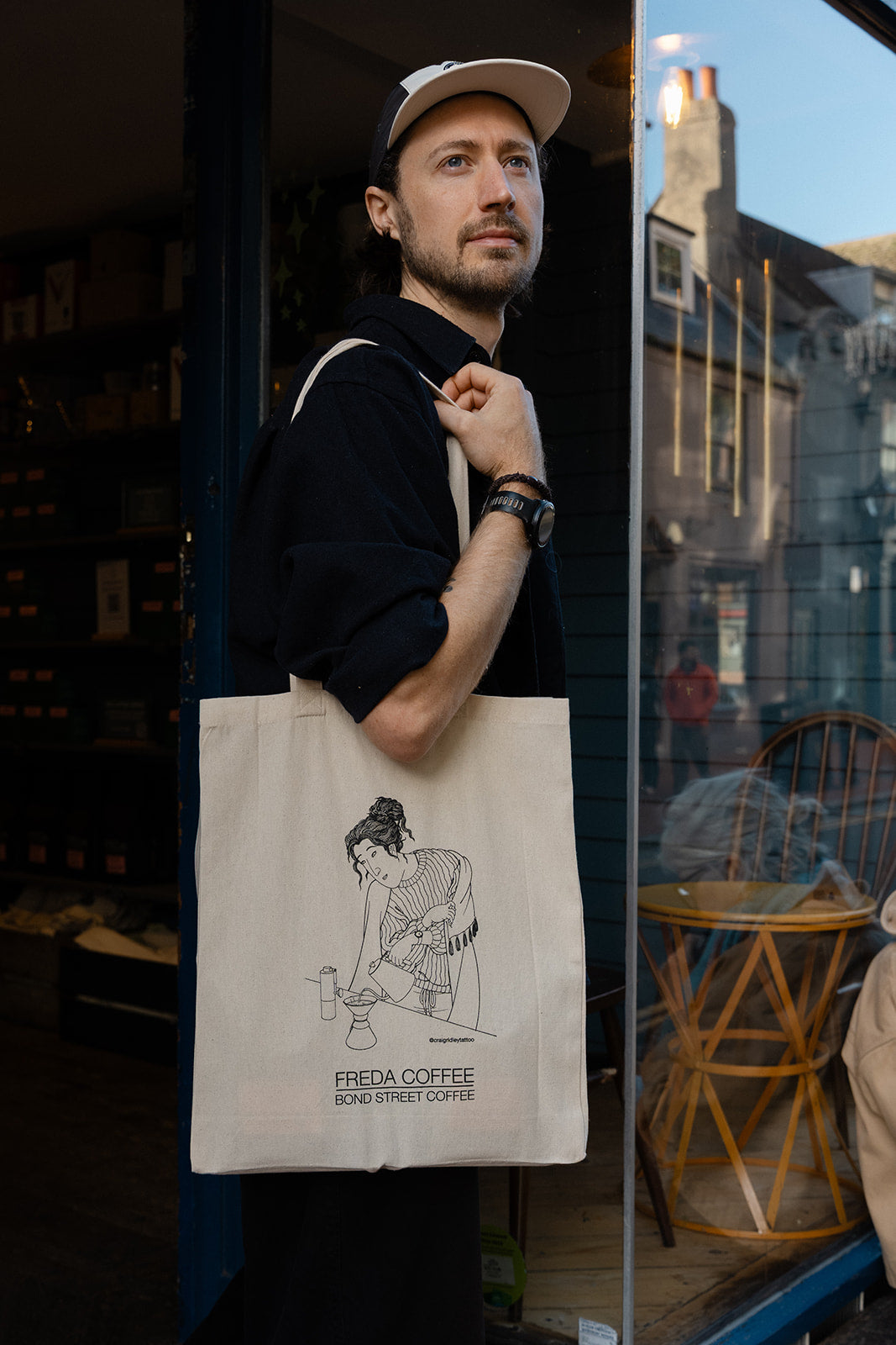 Bond Street Coffee Tote Bag