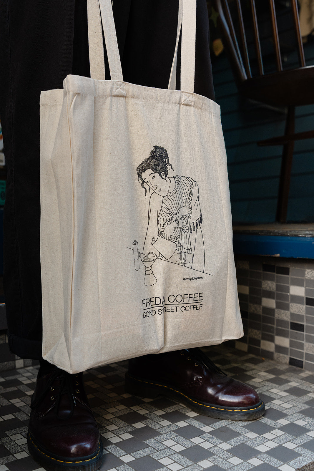 Bond Street Coffee Tote Bag