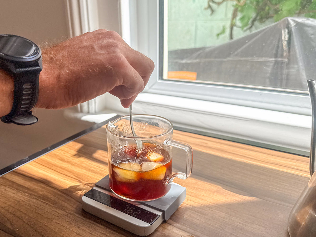 Iced Pour Over brew guide from freda-coffee.live, Speciality Roaster