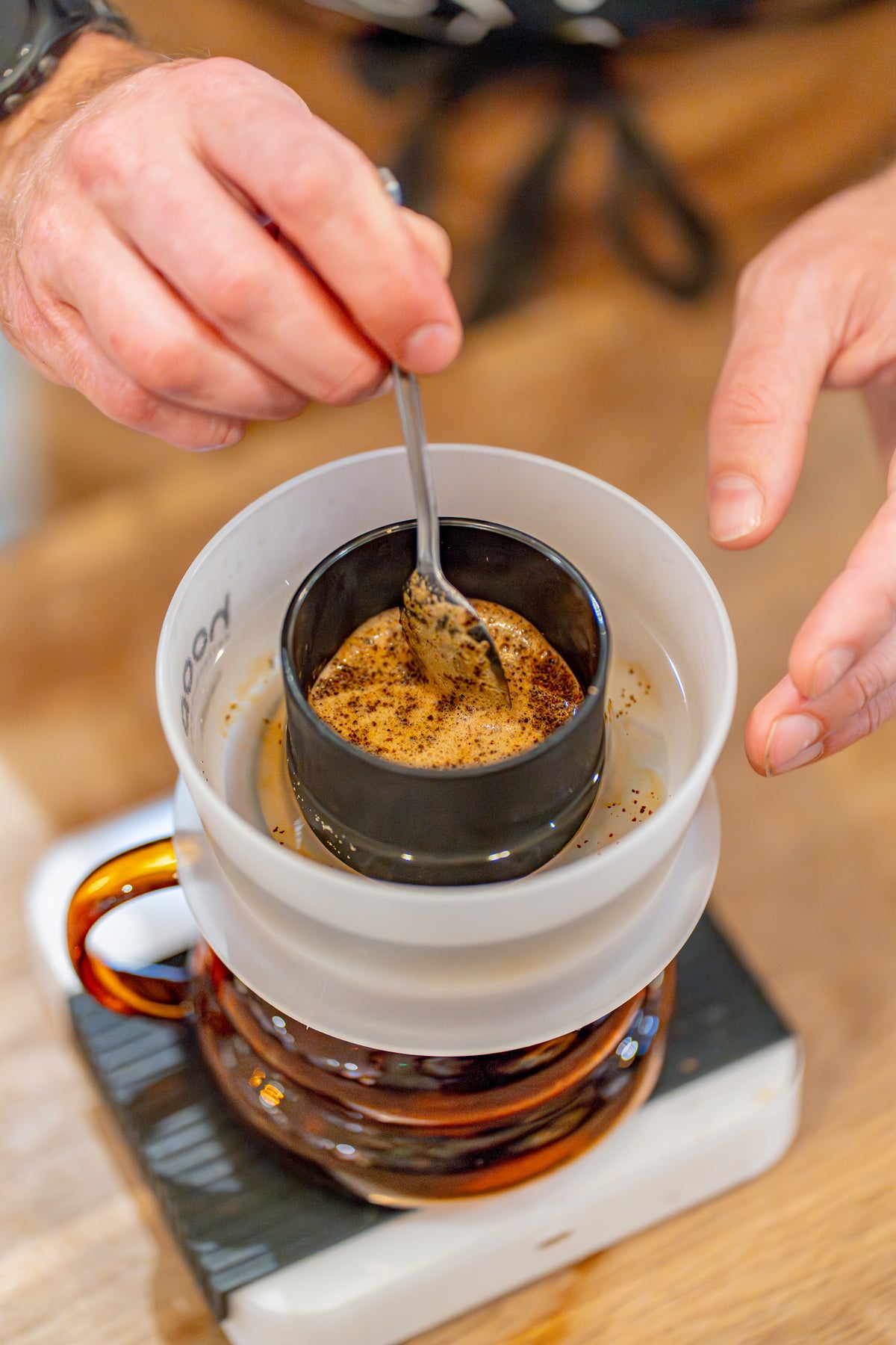 Using the Ceado Hoop brewer with freda-coffee.live UK Coffee Subscription 